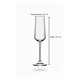 PASABAHCE Flûte à champagne et cocktail  19,5 cl  " Allegra Focus Optic "