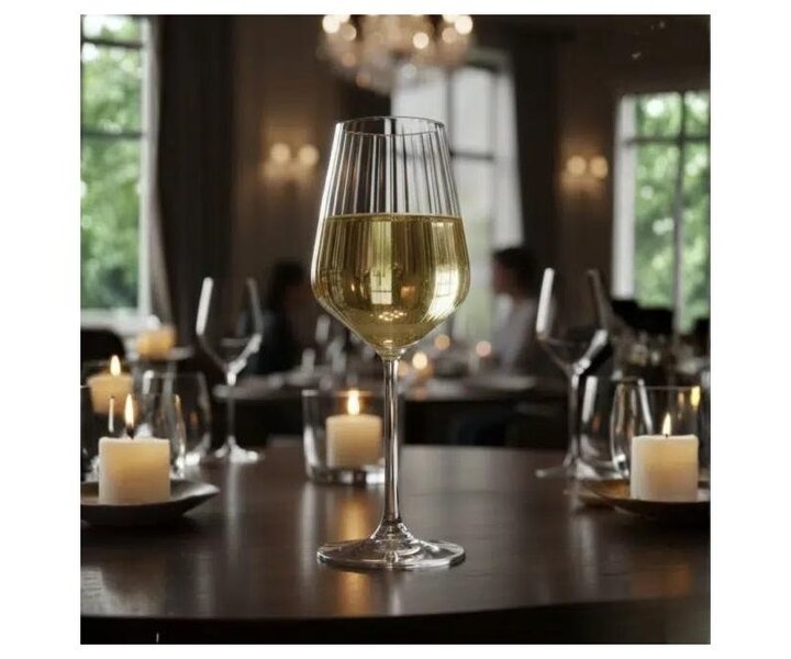 PASABAHCE Wine glass 35 cl  " Allegra Focus Optic "