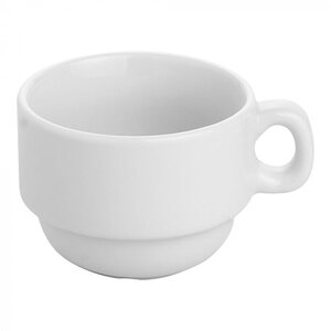 SATURNIA  Coffee cup 17 cl white hotel porcelain