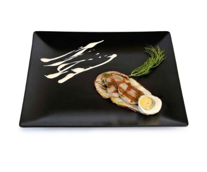 VIEJO VALLE  Square plate 18x18cm