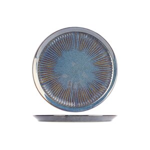 PROOF Porcelain  Plat bord Ø 24cm  " SOLAS BLUE "