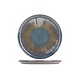 PROOF Porcelain  Assiette plate Ø 21 cm  " SOLAS BLUE "