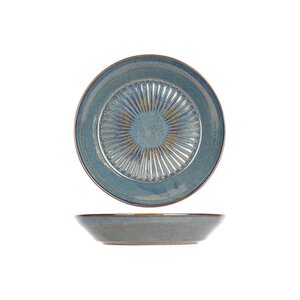 PROOF Porcelain  Assiette creuse Ø 19 cm  " SOLAS BLUE "