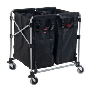 TRUST TROLLIES Linnenzakwagen 200 liter  ( 2 x 100 liter )