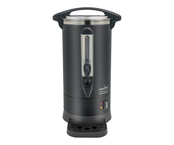 CATERCHEF Coffee percolator 8 liter black / 64 cups