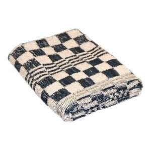M&T Torchon de cuisine 48 x 48 cm bleu/blanc coton lot de 12 pièces
