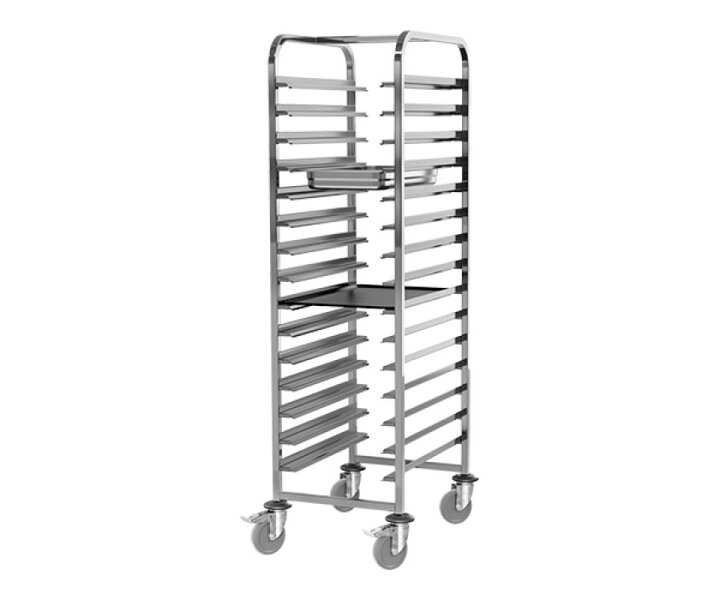 PUJADAS Regaalwagen voor 15 GN 1/1  en/of bakkerij norm 60 x 40 cm