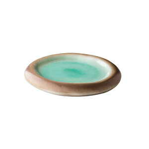 STYLEPOINT  Bord Ø  25 cm x h 3 cm  " Blue Lagoon "
