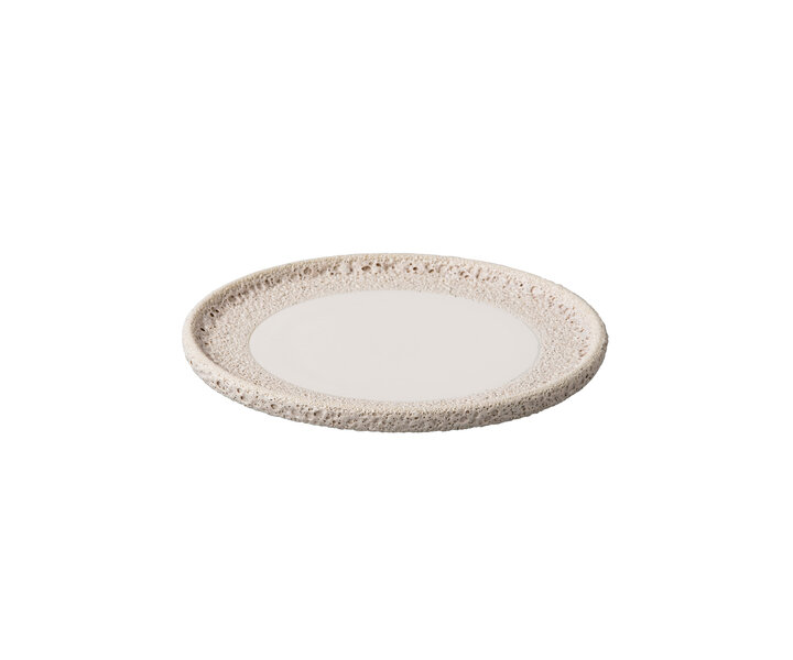 STUDIO RAW  Assiette plate Ø 16,5 cm  " Vulcanic " Design by Kevala
