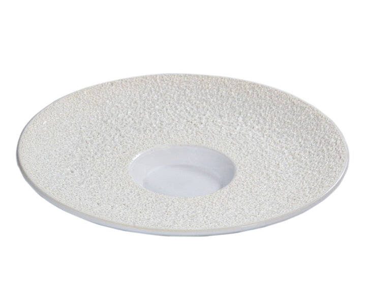 STUDIO RAW  Gourmet bord Ø 25 cm  " Vulcanic "  Design by Kevala