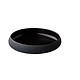 STUDIO RAW  Diep bord  Ø 24 cm h 5 cm  " Black Vulcanic "  Design by Kevala