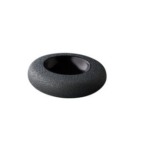 STUDIO RAW  Bol forme donut  Ø  17 cm " Black Vulcanic " Design by Kevala