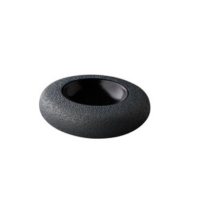 STUDIO RAW  Donut bowl Ø 17 cm" Black Vulcanic "  Design by Kevala