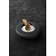 STUDIO RAW  Donut bowl Ø 22,5 cm " Black Vulcanic " Design by Kevala