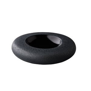 STUDIO RAW  Bol forme donut  Ø  22,5 cm " Black Vulcanic " Design by Kevala