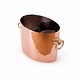 MAUVIEL  Wine & champagne cooler oval hammered copper