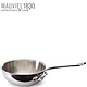 MAUVIEL  Sauté pan curved splayed 24 cm