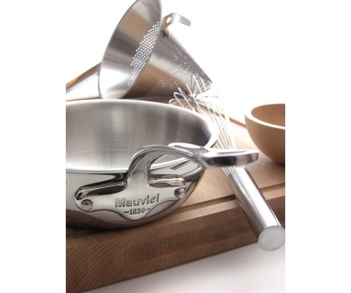 MAUVIEL  Sauté pan curved splayed 20 cm