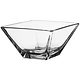 M&T Square glass bowl 14 x 14 cm Pyramide