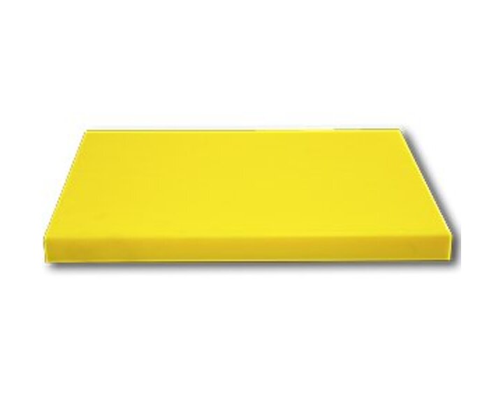 M&T Planche à découper jaune 45x30x1,2 cm