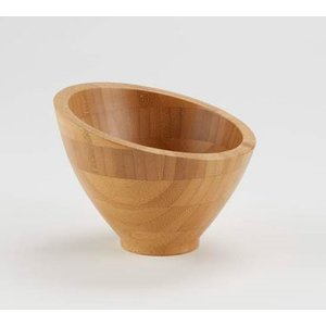 M&T Bowl angled bamboo wood 13 cm