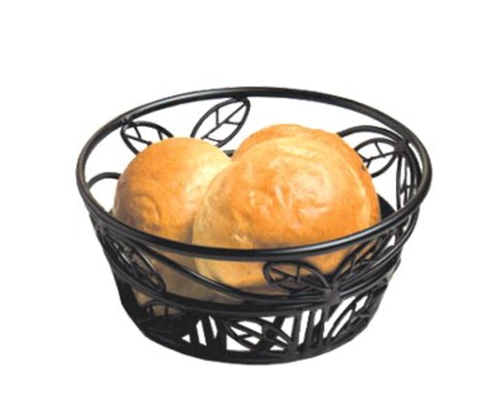 M&T Breadbasket black wrought iron round 23 cm