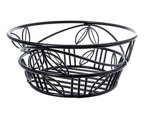 M&T Breadbasket black wrought iron round 23 cm