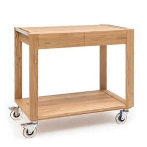 ZEPé Serving trolley 2 tiers oak