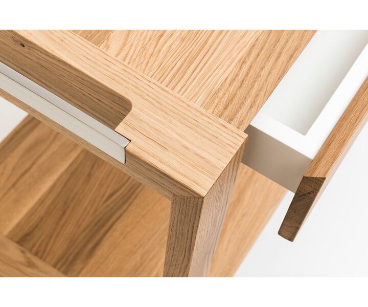 ZEPé Serving trolley 2 tiers oak