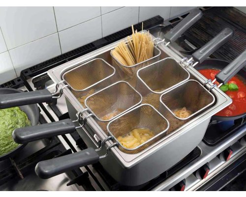 M&T Cuiseur à pâtes set de 8 pièces Speedy Pasta