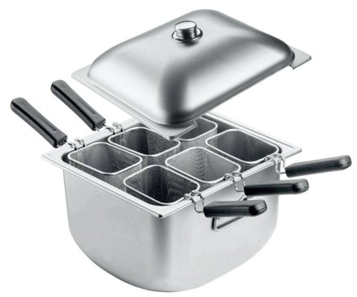 M&T Cuiseur à pâtes set de 8 pièces Speedy Pasta