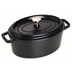 STAUB Cocotte ovaal 23 cm zwart