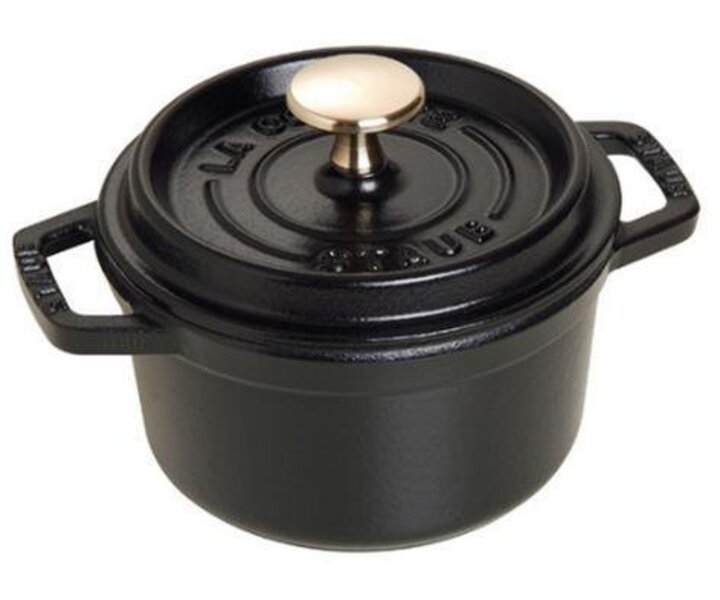 STAUB Cocotte round 14 cm black