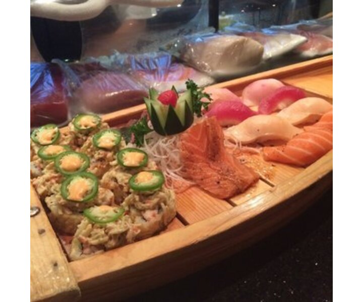 M&T Bateau de buffet en bois