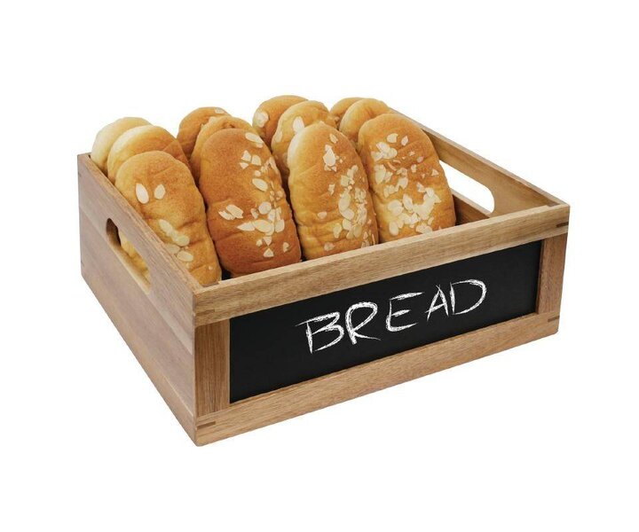 M&T Caisse en bois pleine format GN 1/2