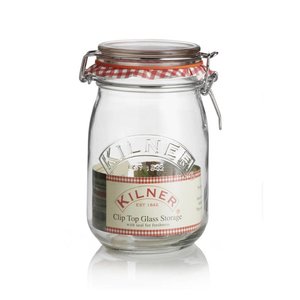 KILNER  Bocal à conserve avec clip 1,00 litre