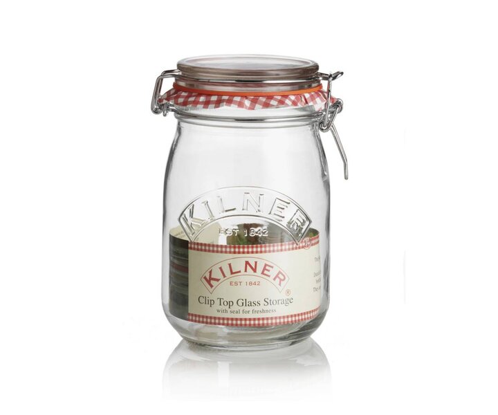 KILNER  Bocal à conserve avec clip 1,00 litre