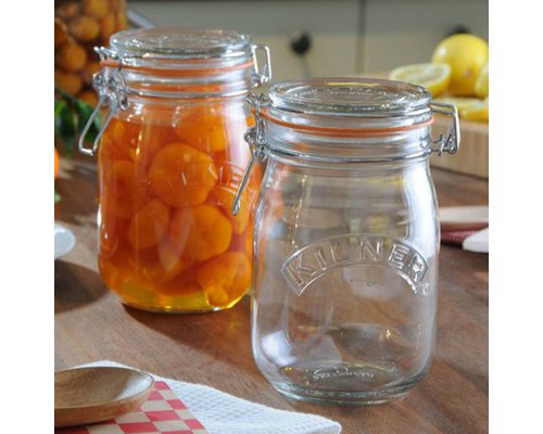 KILNER  Clip top preserve jar 1,00 liter