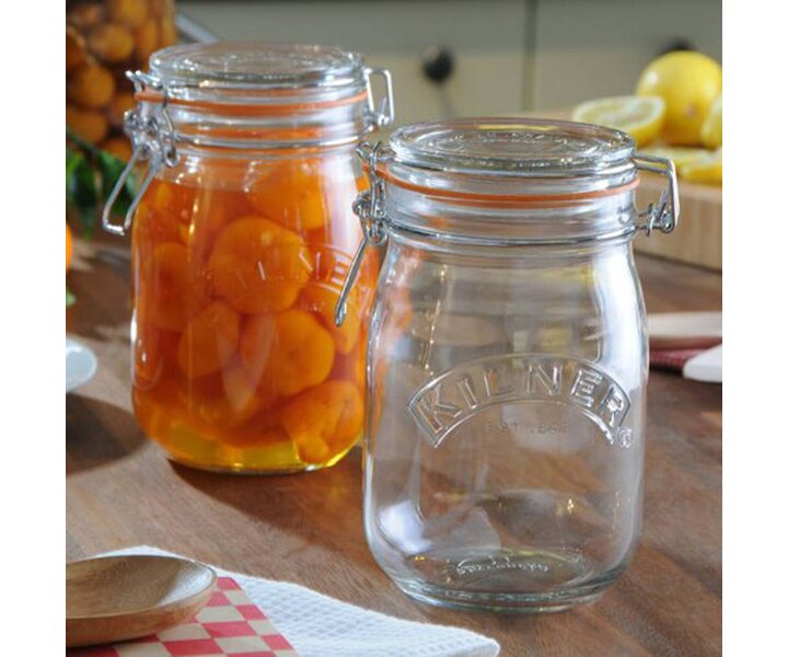 KILNER  Bocal à conserve avec clip 1,00 litre