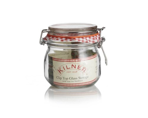 KILNER  Clip top preserve jar 0,50 liter