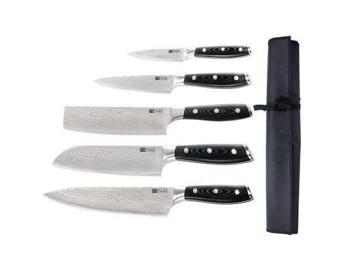 TSUKI  Japanese knives set 6 parts TSUKI