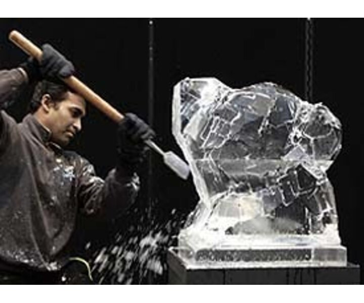 M&T Ciseau plat à sculpter la glace 73 cm