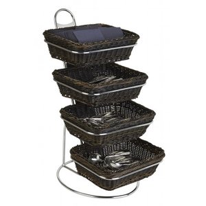 M&T Buffet stand including 4 GN 1/2 baskets