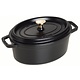 STAUB Cocotte ovaal 27 cm zwart