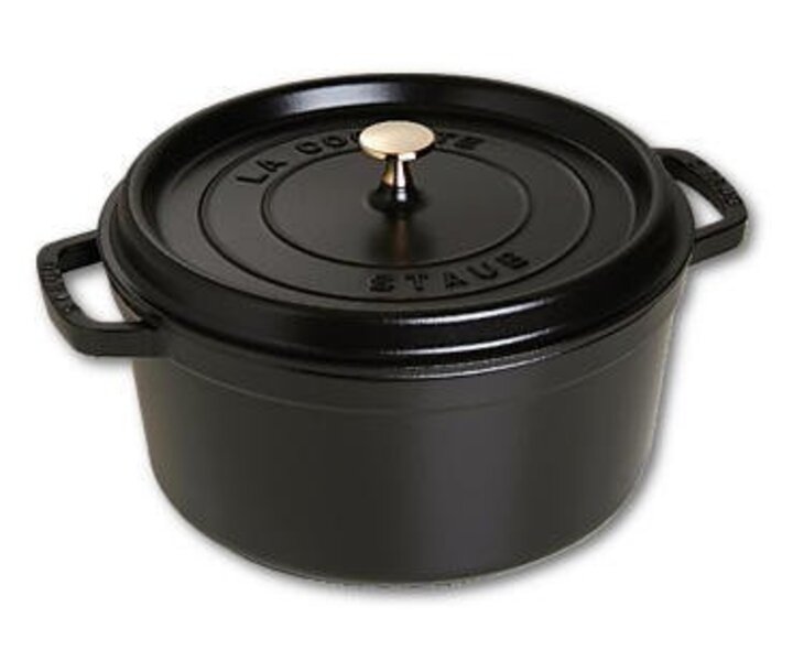 STAUB Cocotte ronde 28 cm noir