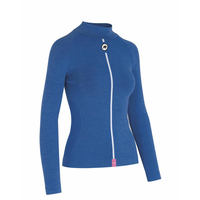 Assos Ultraz Winter LS Skin Layer - Ondershirt Blauw (Dames)