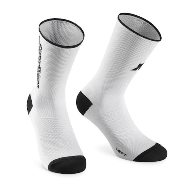 Assos RS Socks Superleger Wit