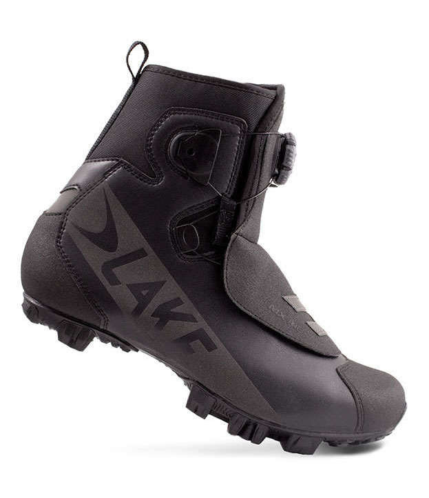 Lake MX146 MTB schoenen Winter Reflecterend Zwart - Assos-Store.be