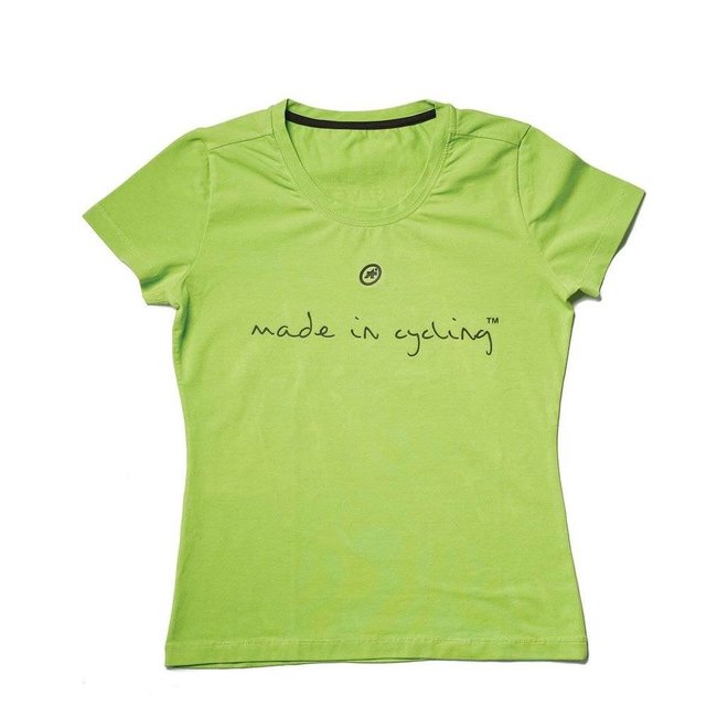 T-Shirt Made in Cycling" SS Dames " Groen