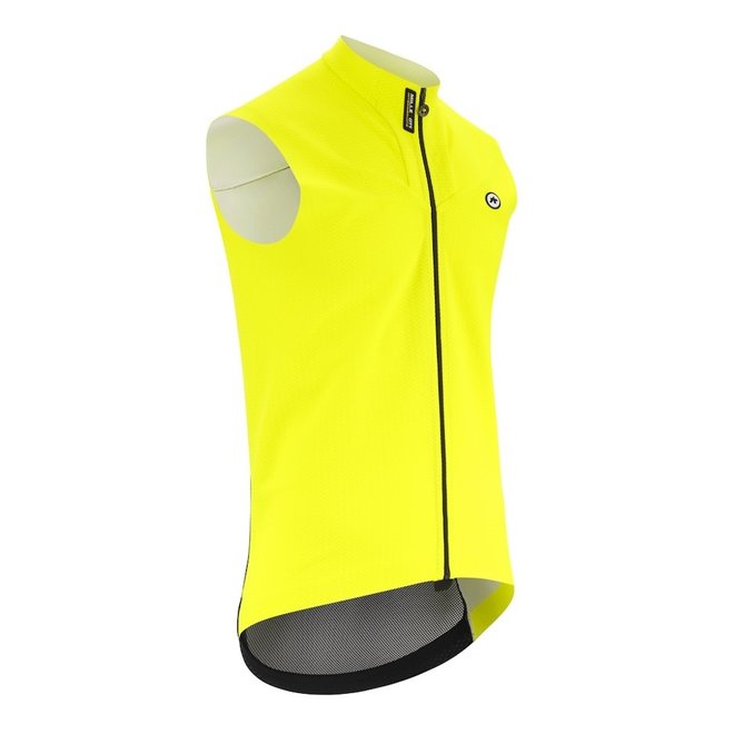 Assos Mille GTS spring fall vest Fluo Yellow